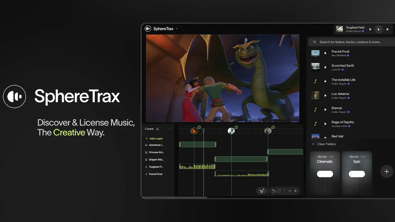 Discover, sync and license music the creative way.